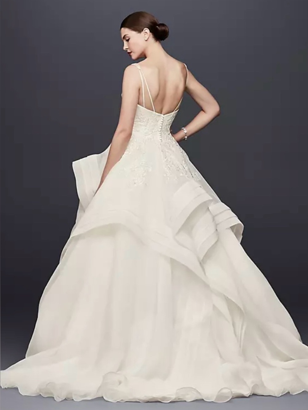Elegant White Lace Wedding Dress